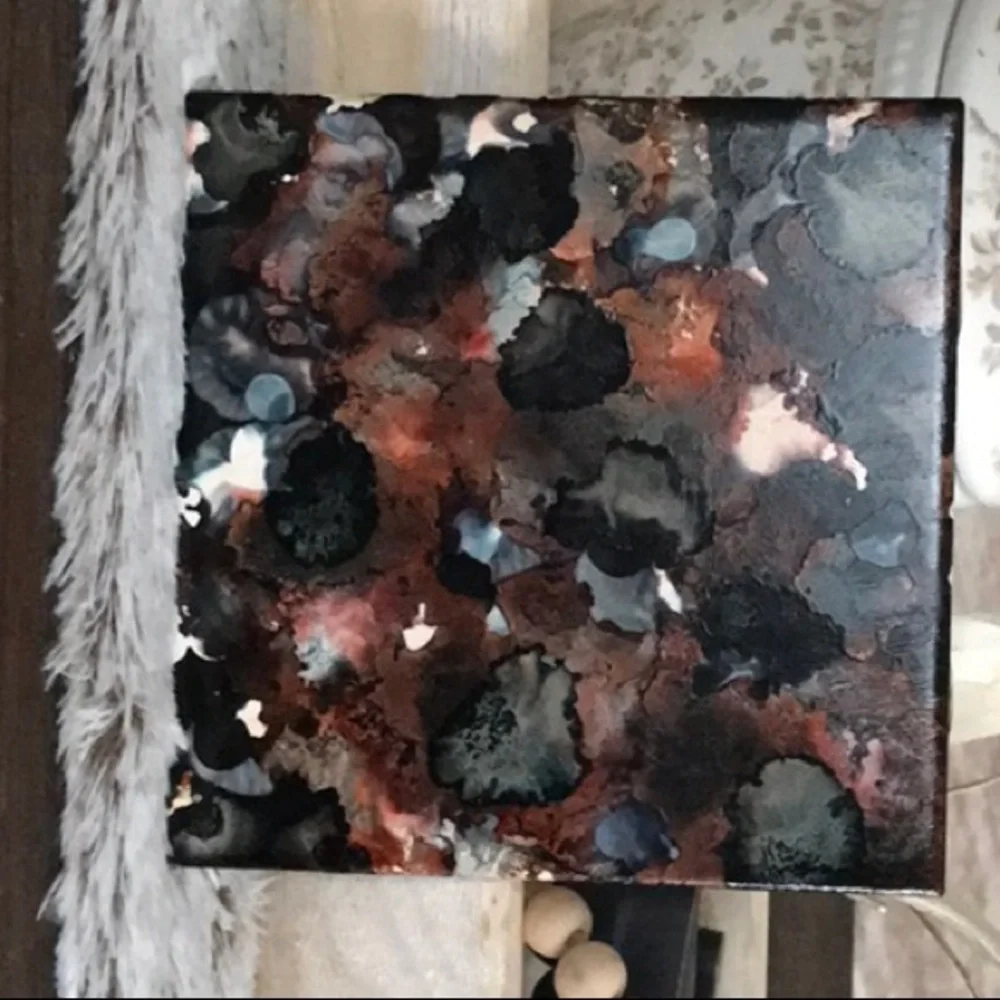Hand Crafted vibrant abstract